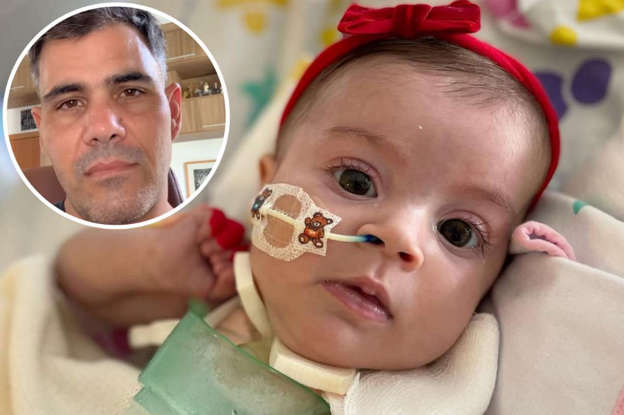 Filha de Juliano Cazarré é internada novamente