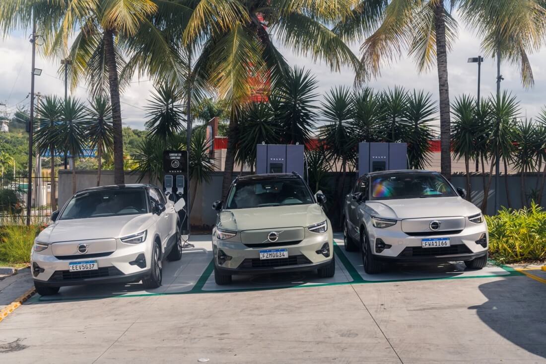Volvo Car Brasil é líder absoluta em eletrificação no segmento Premium