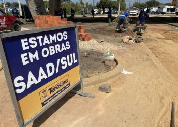 Saad Sul avança na urbanização no balão da avenida Miguel Rosa