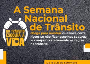 STRANS e demais instituições realizarão abertura da Semana de Trânsito