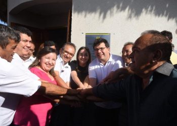 Rafael Fonteles inaugura revitalização do Porto dos Tatus em Ilha Grande