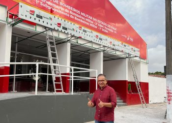 Governador entregou nova sede do Corpo de Bombeiros em Parnaíba hoje (18)