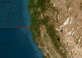 Terremoto é registrado na Califórnia, nos Estados Unidos