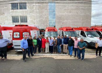 Piauí recebe 11 ambulâncias para renovação e ampliação de frota do SAMU