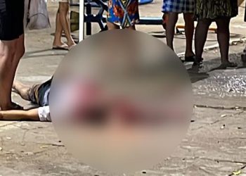 Homem morto na praça São José Operário