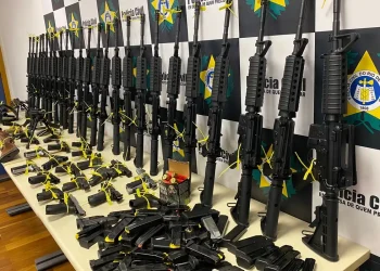 Polícia Civil do Rio realiza maior apreensão de fuzis da história
