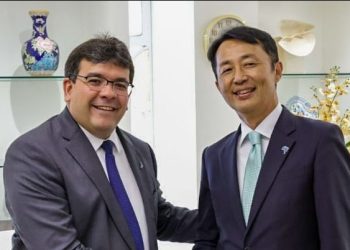 Rafael recebe Embaixador do Japão no Brasil e fortalece parceria entre os países
