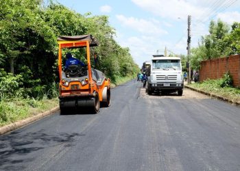 Seinfra executa primeiras pavimentações em Teresina pelo OPA