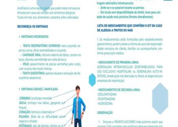 Sesapi disponibiliza manual de procedimentos em casos de alergias alimentares