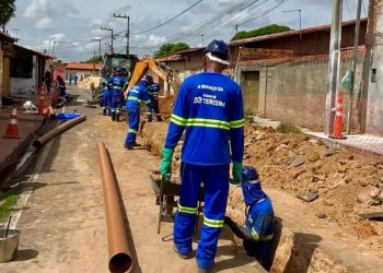 Ampliação da rede de esgoto traz boas perspectivas para zona Norte de Teresina