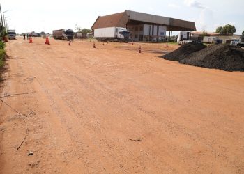 Obras no entorno do Posto Fiscal são iniciadas em Timon