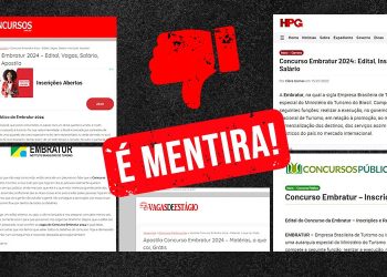 ATENÇÃO! Embratur NÃO está com edital de concurso público aberto