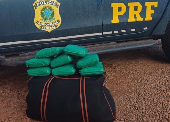PRF apreende 10,7 kg de maconha com passageira de ônibus, em Altamira-PA