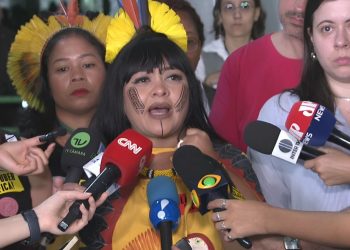 Deputada Célia Xakriabá critica ação policial contra indígenas