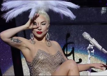 Lady Gaga está no topo do Spotify Global com música em parceria com Bruno Mars