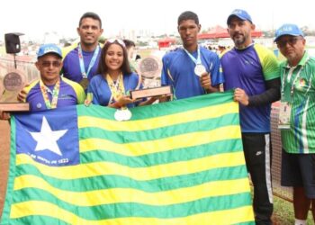 Delegação de atletismo do Piauí conquista oito medalhas nos Jogos Escolares Brasileiros