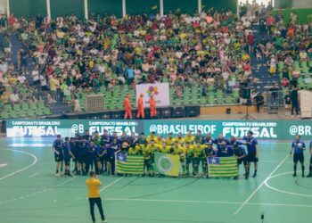 Atlético Piauiense empata jogo de ida da final do Brasileiro de Futsal na Arena Verdão