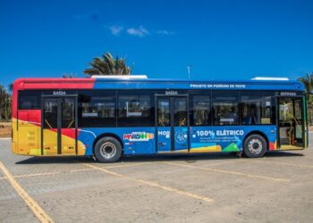 São Luís (MA) testa ônibus elétrico da TEVX HIGER