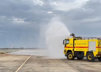Caminhão de combate a incêndio do Aeroporto de Teresina vira referência em sustentabilidade