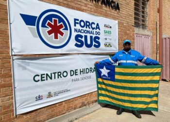 Técnico de enfermagem de Teresina integra Força Nacional do SUS na COP30