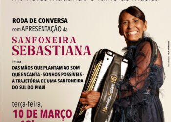Trajetória da sanfoneira Sebastiana ganha homenagem com exposição no Artes de Março
