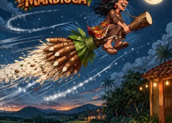 Vassoura-de-bruxa (agora) da mandioca