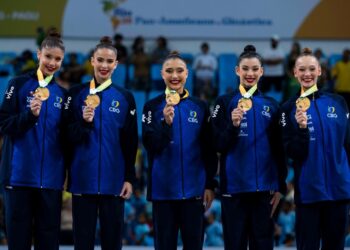 Dez alunos-atletas da Estácio representaram o Brasil no Pan-Americano de Ginástica