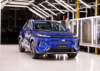 Renault Geely do Brasil anuncia o início da produção do EX5 EM-i no país