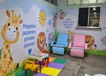 HUT oferece espaço lúdico para acolher crianças e familiares antes de cirurgias